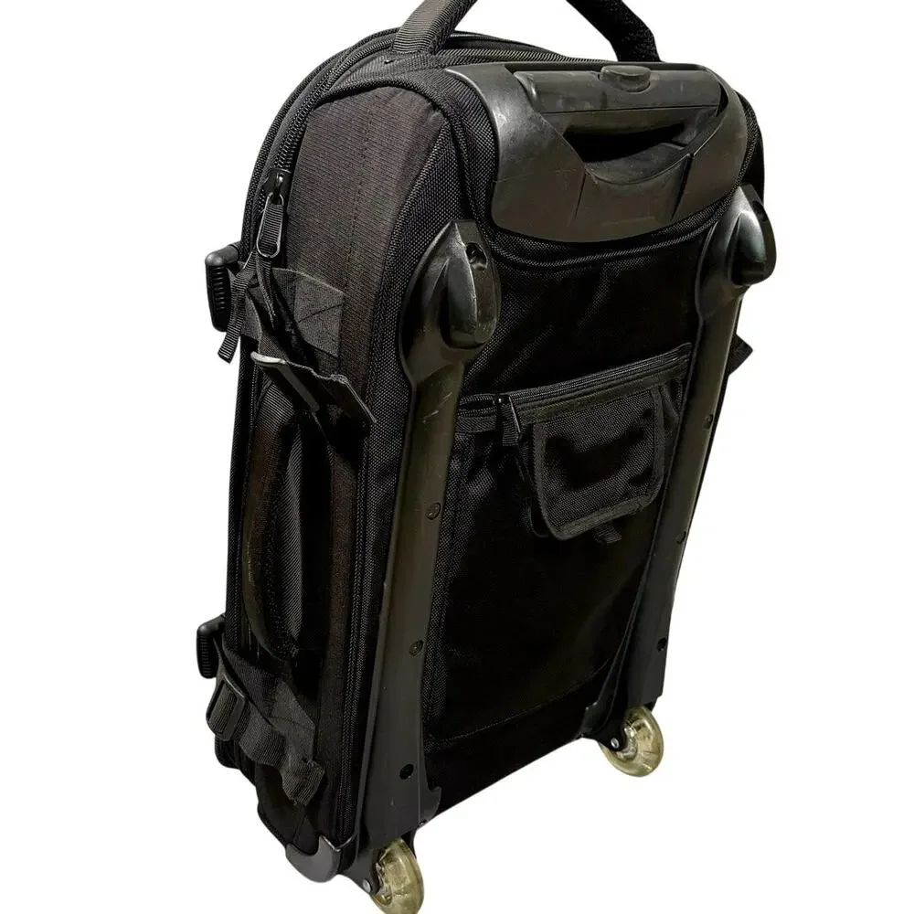 RARE Rockstar Energy Drink Travel Bag Suitcase Luggage w/Wheels